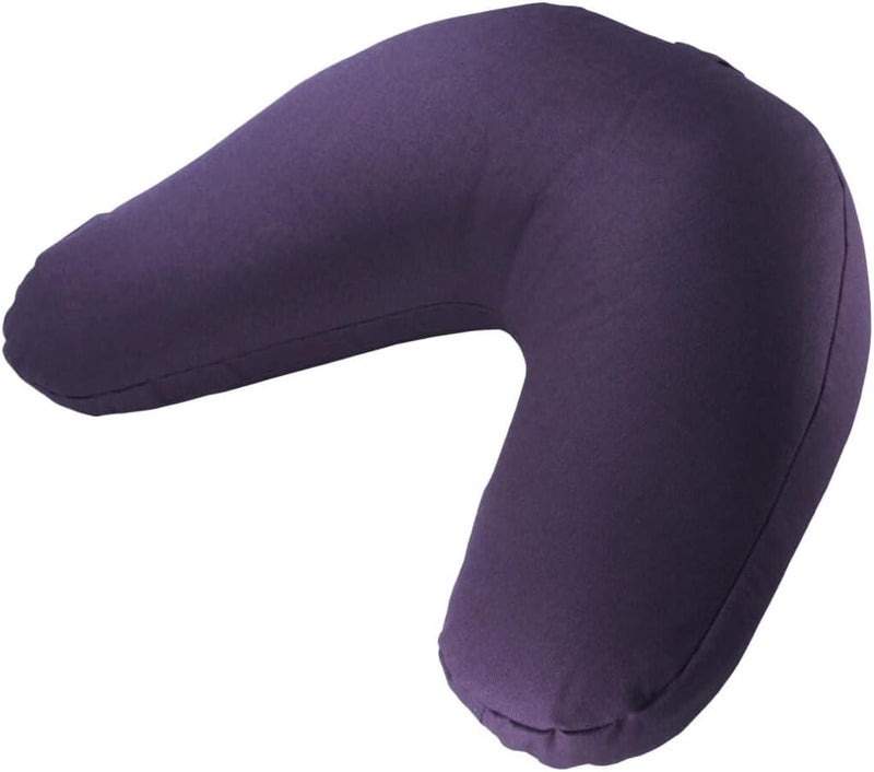 Hugger Mugger V-Shaped Choice Yoga Cushion in Plum - Image 1